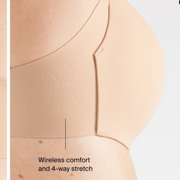 NWT Knix Wingwoman Contour Wireless Bra Warm Sand - Picture 4 of 11